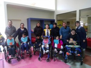 IVº Medios en visita Centro Rehabilitación "Dalegria"