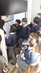 Los 5° Básicos visitan el Museo de Historia Natural