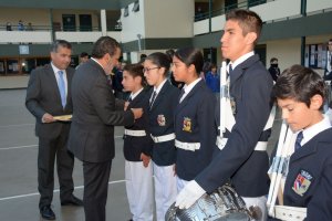 Investidura de Piochas a nuevos Alumnos Integrantes de la Banda
