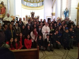 Misa de los 25 años Depto. de Educ. Católica del Obispado de Valparaíso.