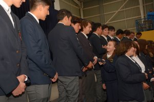 Ceremonia Inicio Año Escolar y Bendición de corbatas IVº Medios