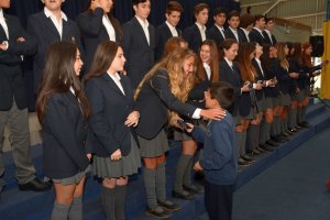 Ceremonia Inicio Año Escolar y Bendición de corbatas IVº Medios