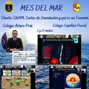 13 de mayo. Charla SNAM, Cartas de Inundación y qué es un Tsunami